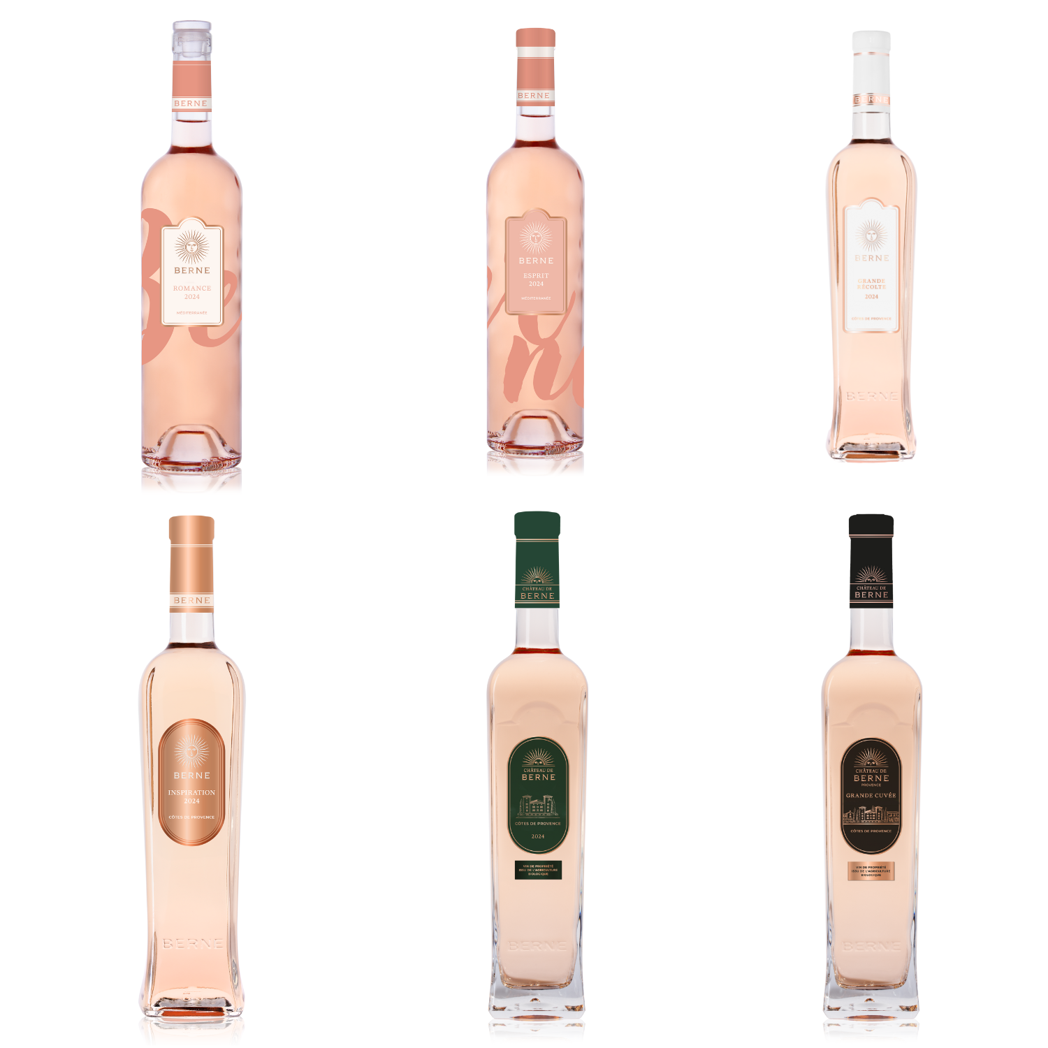 AOP Côtes de Provence & IGP Méditerranée - Pack Abonnement Rosés Berne
