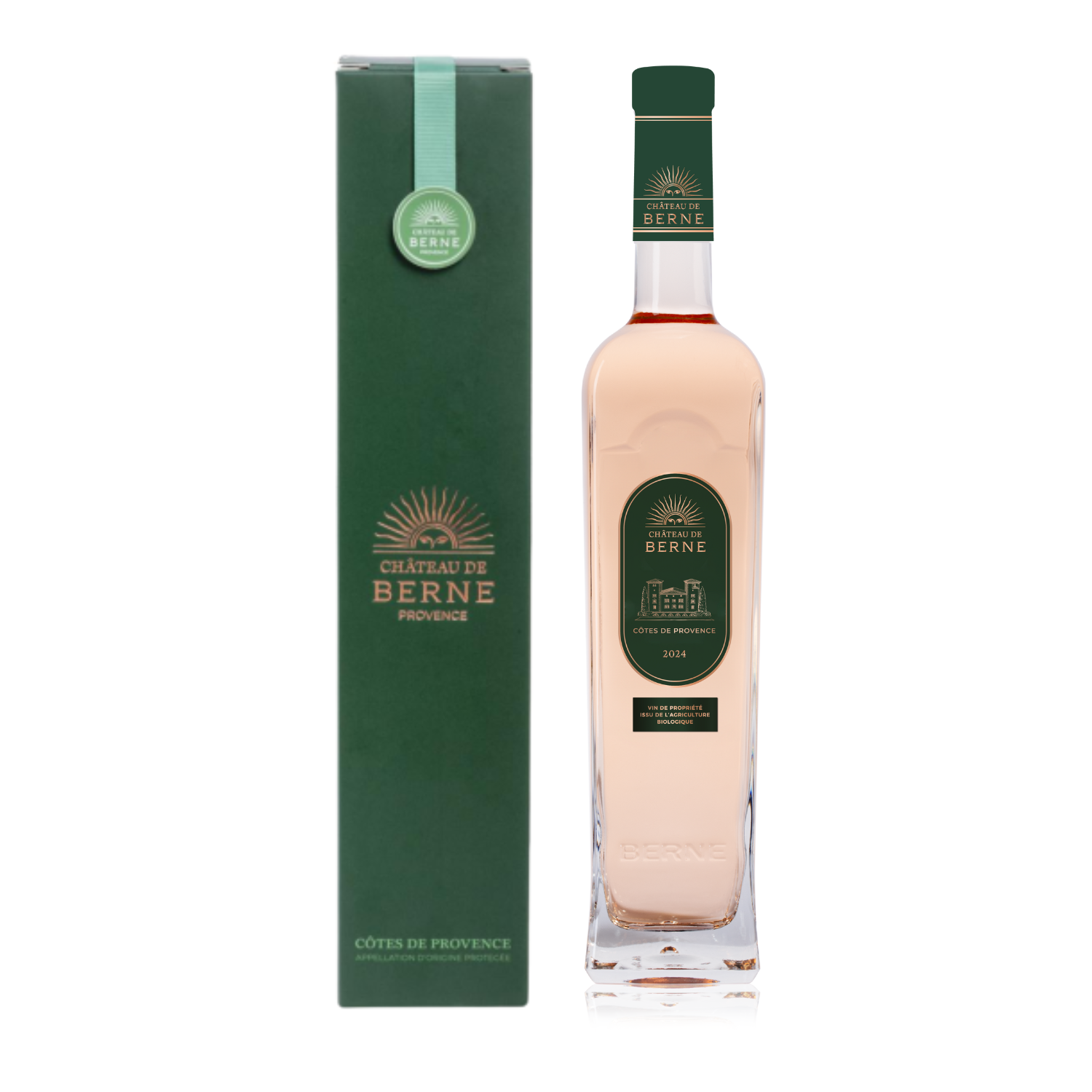 AOP Côtes de Provence - Box Château de Berne Rosé 1 bottle