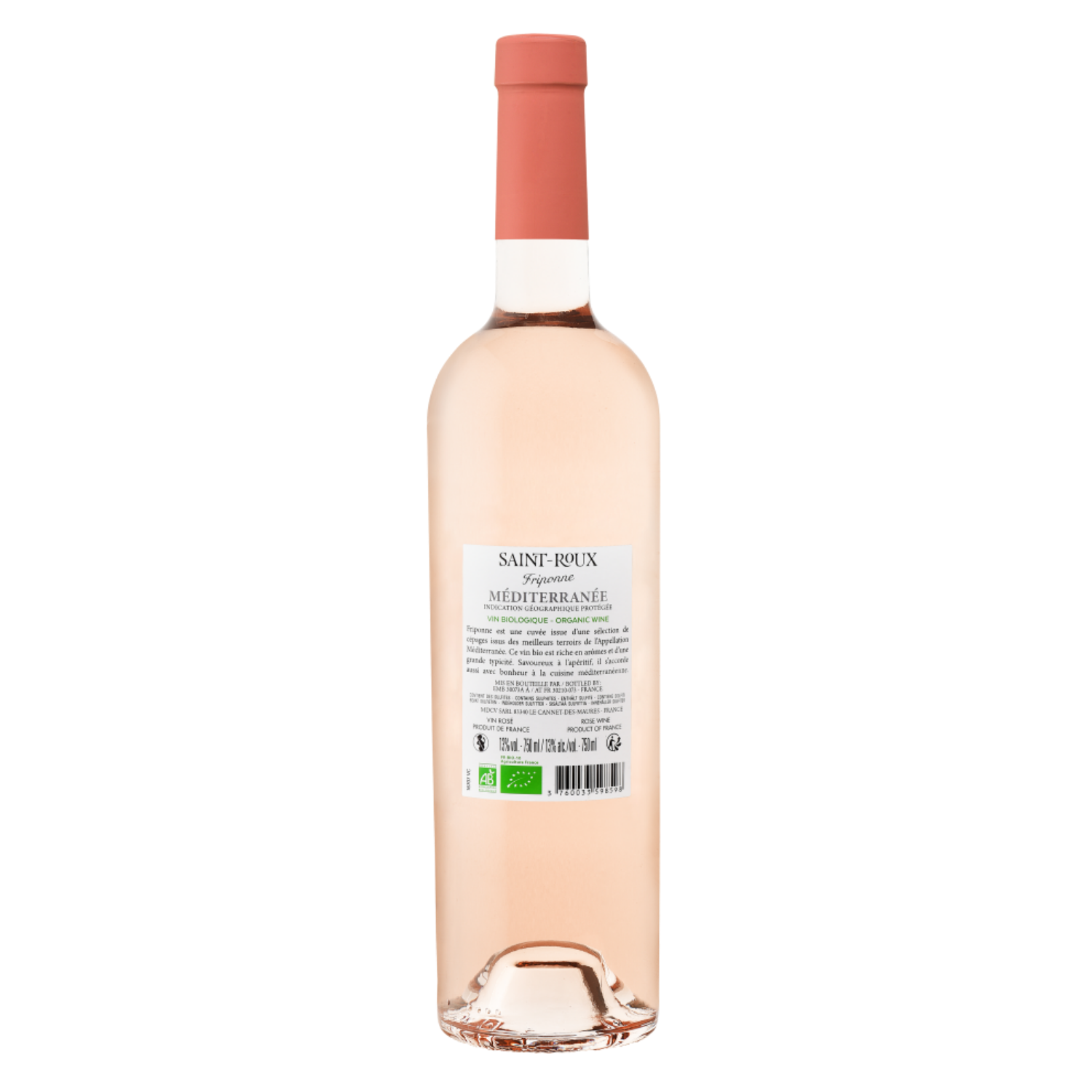 Vin Rosé IGP Méditerranée - Friponne