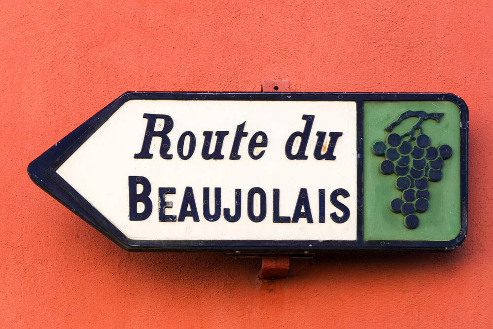 La route des vins du Beaujolais
