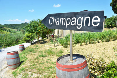 La strada dello Champagne