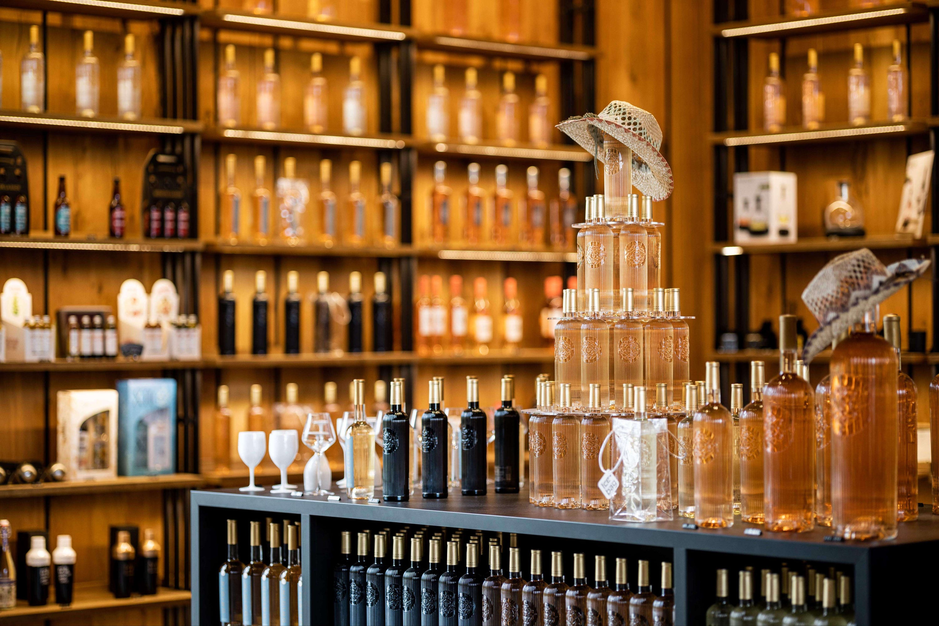 Cave de dégustation d'Ultimate Provence