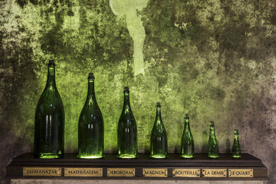 Taille des bouteilles de vin : Magnum, Jéroboam, Mathusalem…