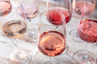 Where does the color of rosé wine come from?