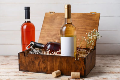 Gift idea: a gift box around rosé wine