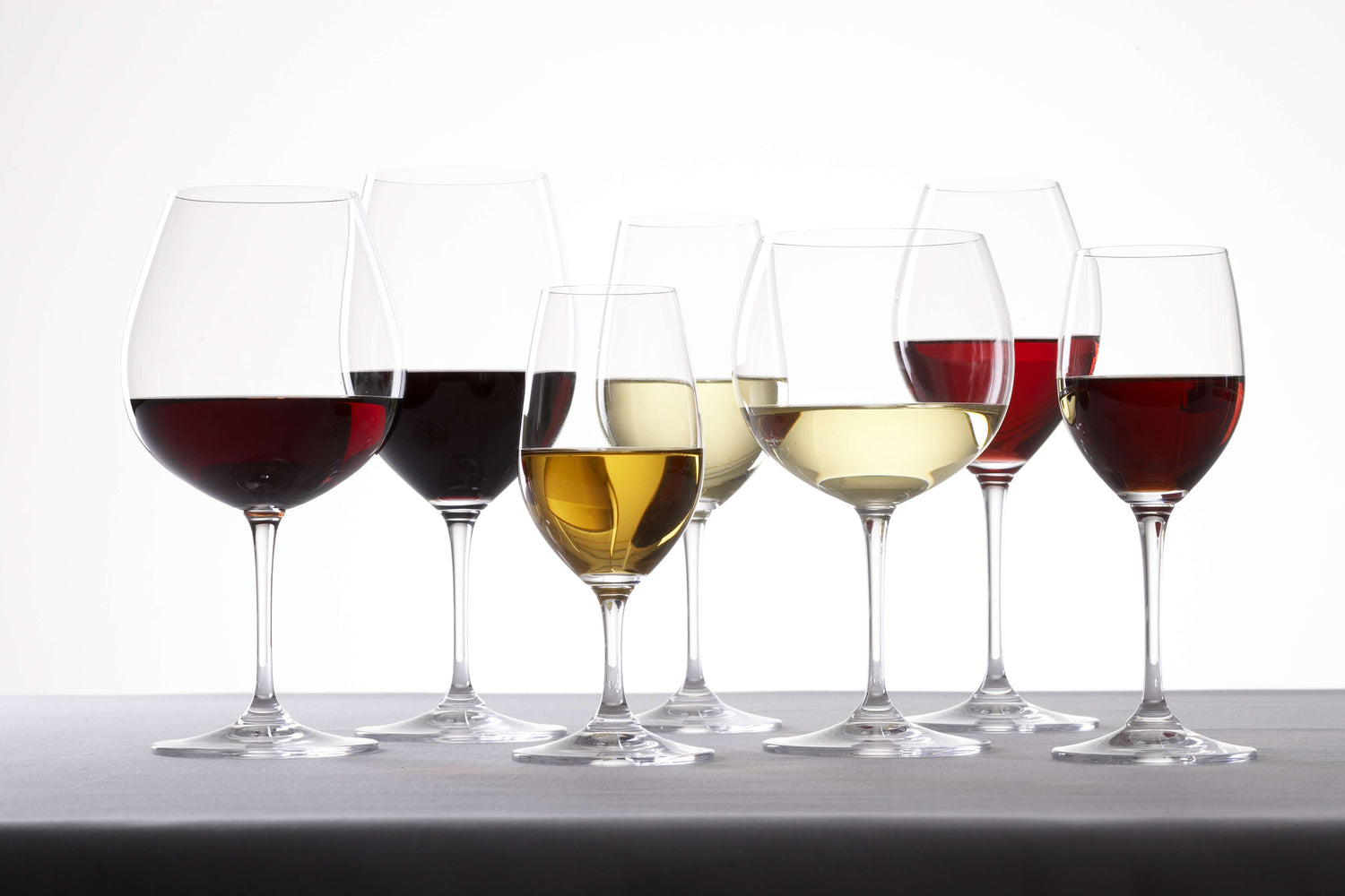 différents verres a vin
