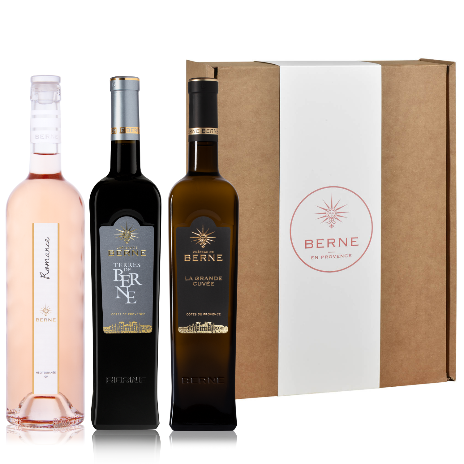 AOP Côtes de Provence &amp;  IGP Méditerranée - Coffret Découverte