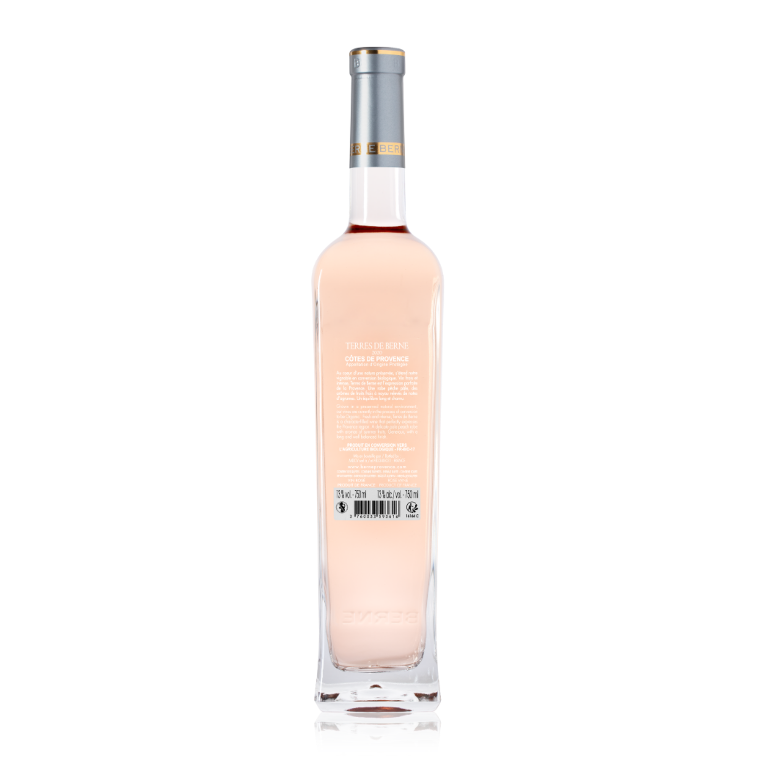 Vin Rosé 2023 AOP Côtes de Provence MATHUSALEM - Terres de Berne