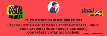 Ethylotest en vente sur ce site
