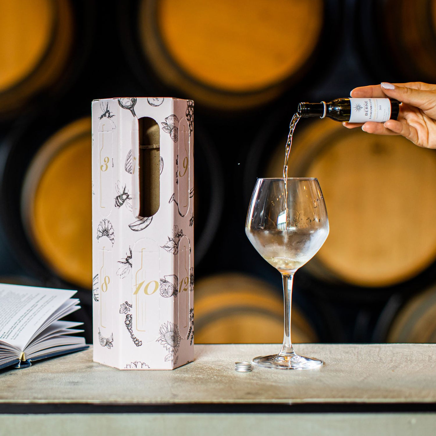 Idée de cadeau : un coffret cadeau autour du vin rosé – Château de Berne
