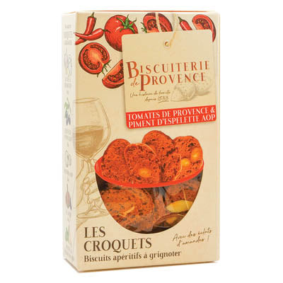La Biscuiterie de Provence - Croquets Tomates provençales & Piment d'Espelette