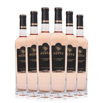 Vin Rosé 2021 AOP Côtes de Provence  - Château de Berne Grande Cuvée - Défaut d&