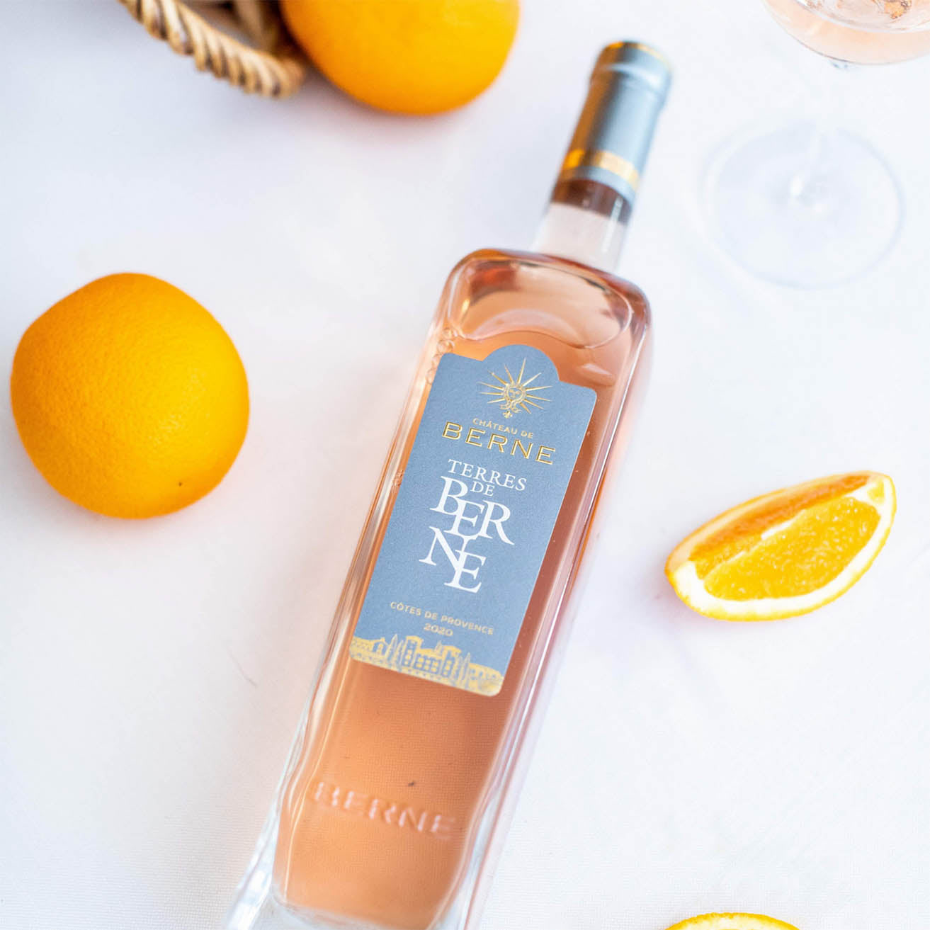 Vin Rosé 2022 AOP Côtes de Provence MAGNUM - Terres de Berne