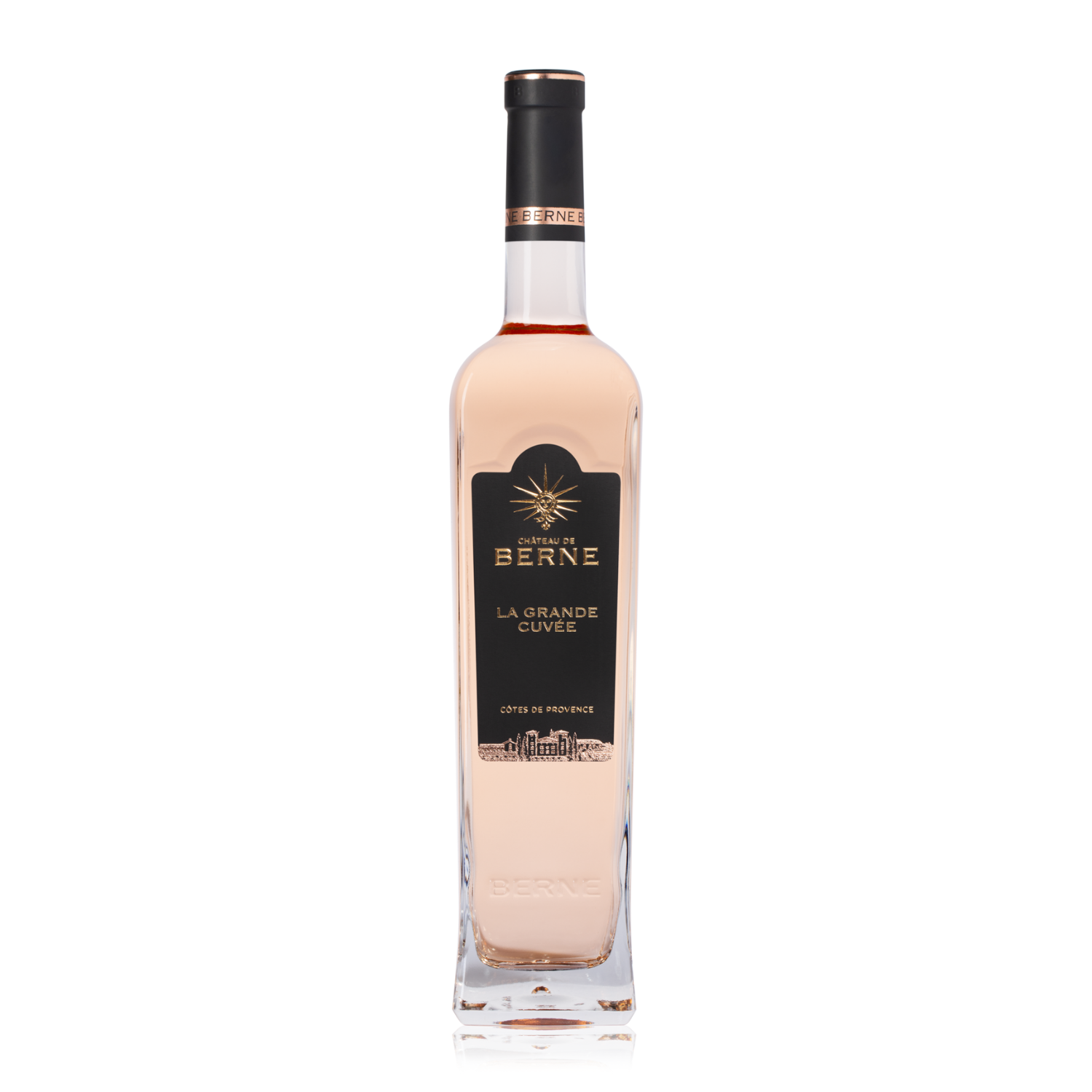 Vin Rosé 2021 AOP Côtes de Provence  - Château de Berne Grande Cuvée - Défaut d&